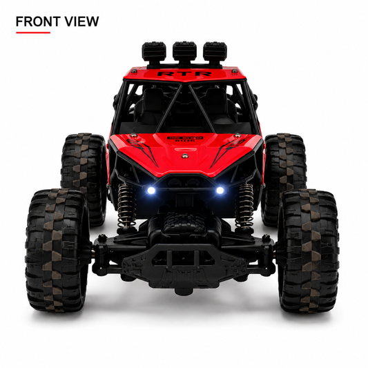 RC Off-Road Rock Crawler | 2.4GHz Remote Control | LED Headlights | 360ยฐ Drift | All-Terrain