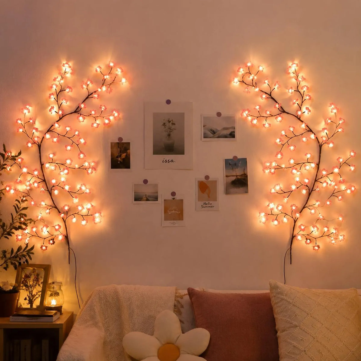Cherry Blossom LED Wall Lights