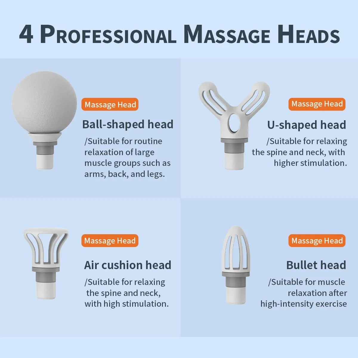 💆 Gentle Massage Gun – Full Body Pain Relief