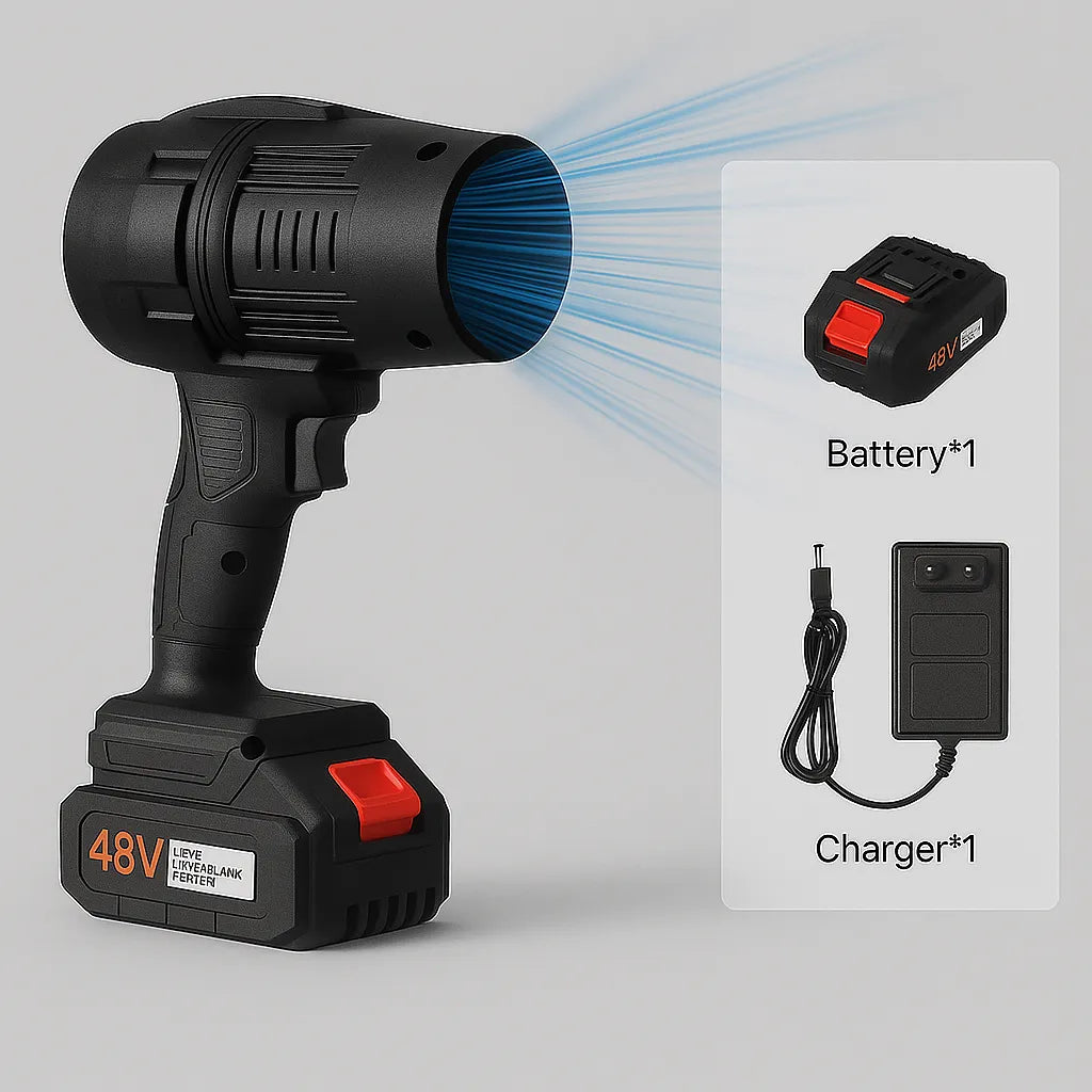 Turbojet Rechargeable Air Blower