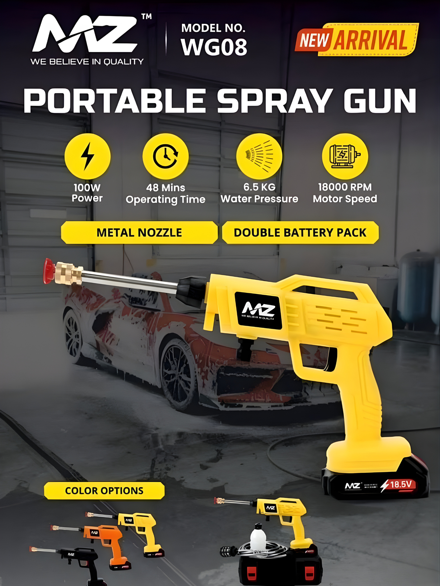 MZ Pressure Washer Gun