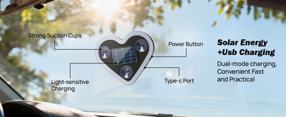 Heart Shape Car Light