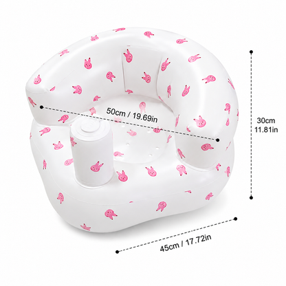 Inflatable Baby Support Chair — Built-In Air Pump