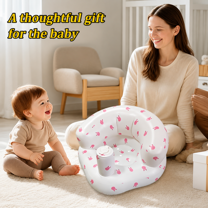 Inflatable Baby Support Chair — Built-In Air Pump