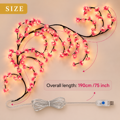 Cherry Blossom LED Wall Lights