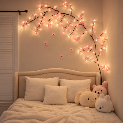 Cherry Blossom LED Wall Lights