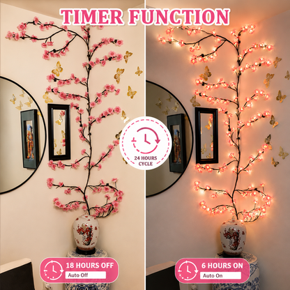 Cherry Blossom LED Wall Lights