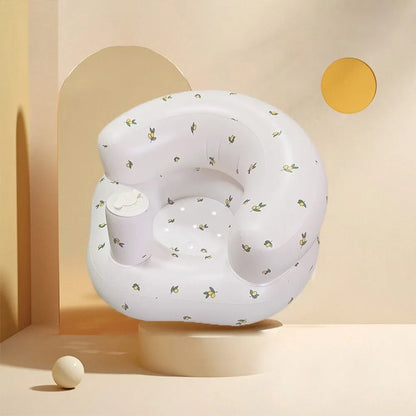 Inflatable Baby Support Chair — Built-In Air Pump