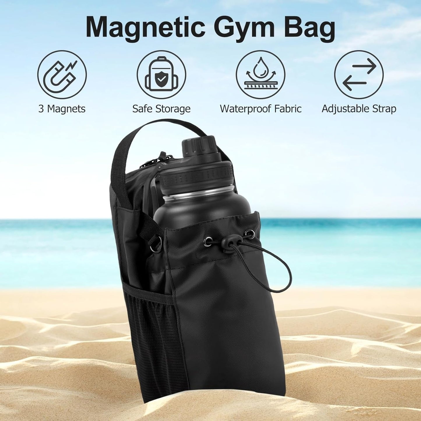 Magnetic Gym Bag