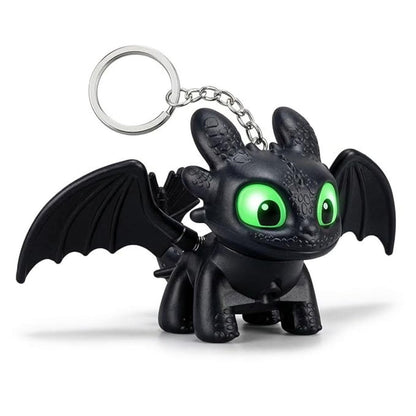 Flying Dragon LED Keychain black dragon