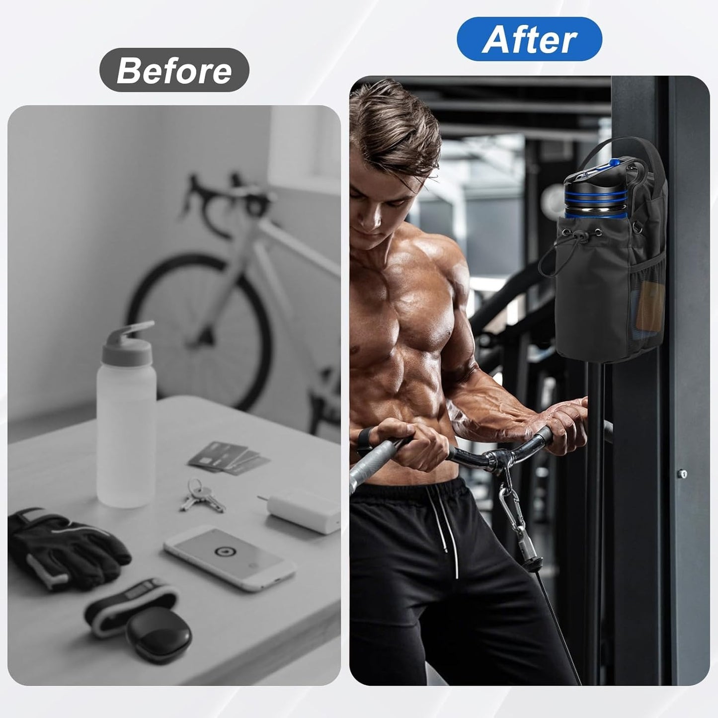 Magnetic Gym Bag