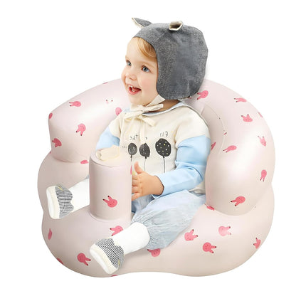 Inflatable Baby Support Chair — Built-In Air Pump