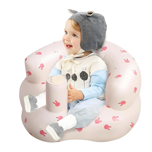 Inflatable Baby Support Chair — Built-In Air Pump
