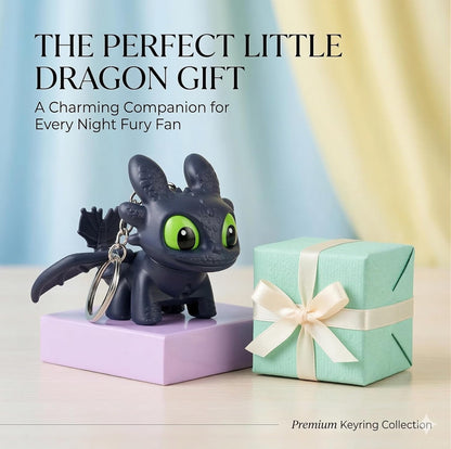 Dragon keychain with keys