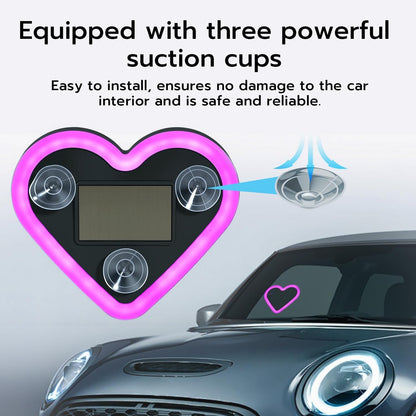 Heart Shape Car Light