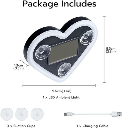 Heart Shape Car Light