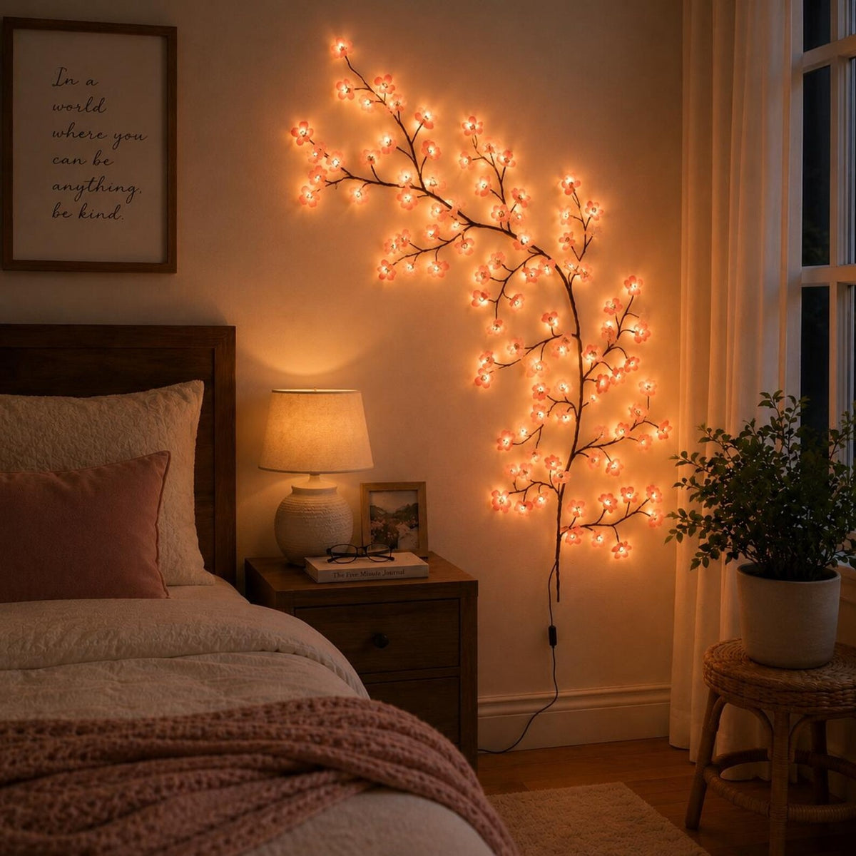 Cherry Blossom LED Wall Lights