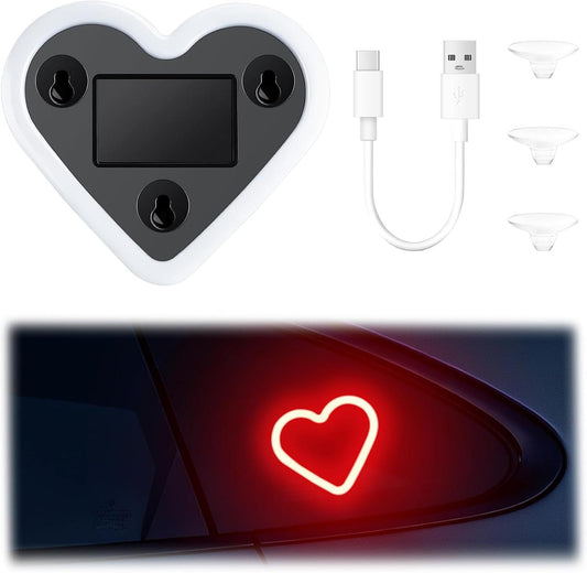 Heart Shape Car Light