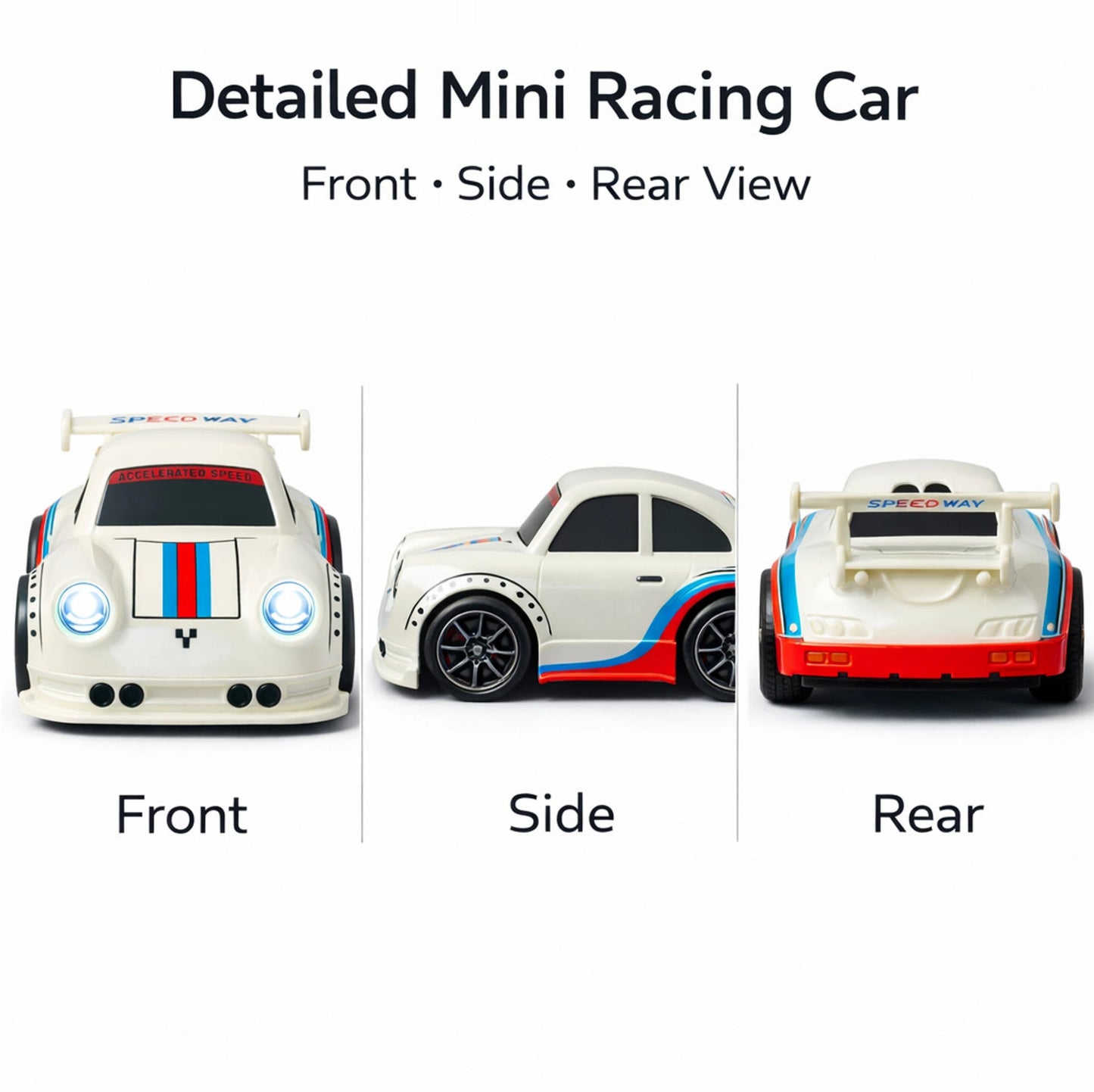 ⚡ Mini RC Drift Car – 3 Smart Modes | Remote + Follow + Escape | Kids Gift